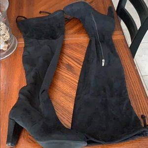 Women’s Knee High Boots Black size 12